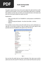 Audio Syncing Guide v1.0