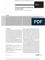 Interleukin-6 Prevents The Initiation But Enhances The Progression of Lung Cancer