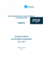 Plan de Desarrollo Quinquenal SEMAPA 2017-2021