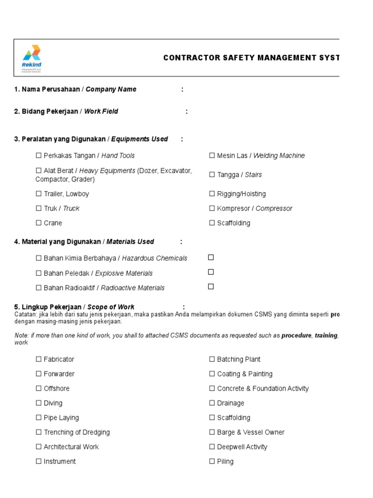 FORM CSMS xlsx