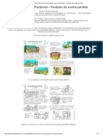 Parábola da ovelha perdida aprendendo férias