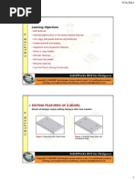 Learning Objectives: Editing Features of A Model