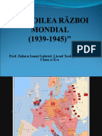 Prezentare Al Doilea Război Mondial Cls. 10