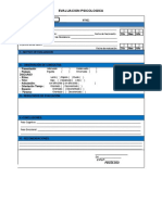 Formato General de Evaluacion Psicologica