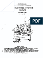 Structures Analysis Manual Vol I