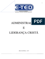 Apostila Adm e Liderança PDF