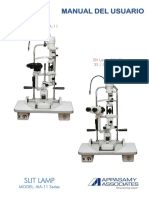 Ifu Lampara de Hendidura Aia 11 Series