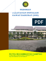 Pedoman Pelayanan Unit Gawat Darurat, Pkursi