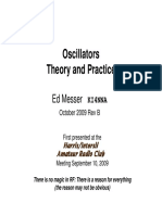 Oscillator Theory and Practice Guide