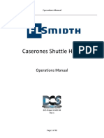 Caserones Shuttle Head Operations Manual - R1