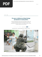 Por Que a Violência No Brasil Atinge Justamente Os Mais Pobres _ Gazeta Do Povo