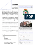 Real Academia Española PDF