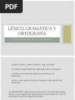 lexico gramatica y ortografía