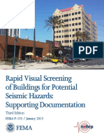 Rapid Visual Screening of Buildings for Seismic Hazards Support Doc