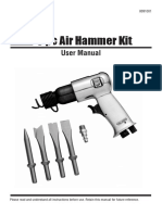 6 PC Air Hammer Kit: User Manual