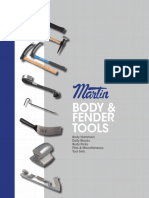 Body Fender Repair Tools Catalog