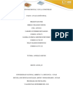 Paso 6 - Evaluación Final