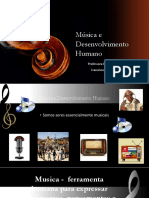 Música e Desenvolvimento Humano PP