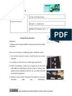 Lego WeDo Worksheet - Protractor