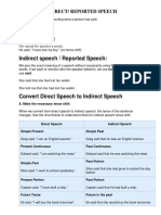 Reported Speech