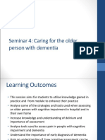 Caring for the Older Person With Dementia
