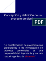 Concepción y Definición de Un Proyecto de Diseño, Clase 3