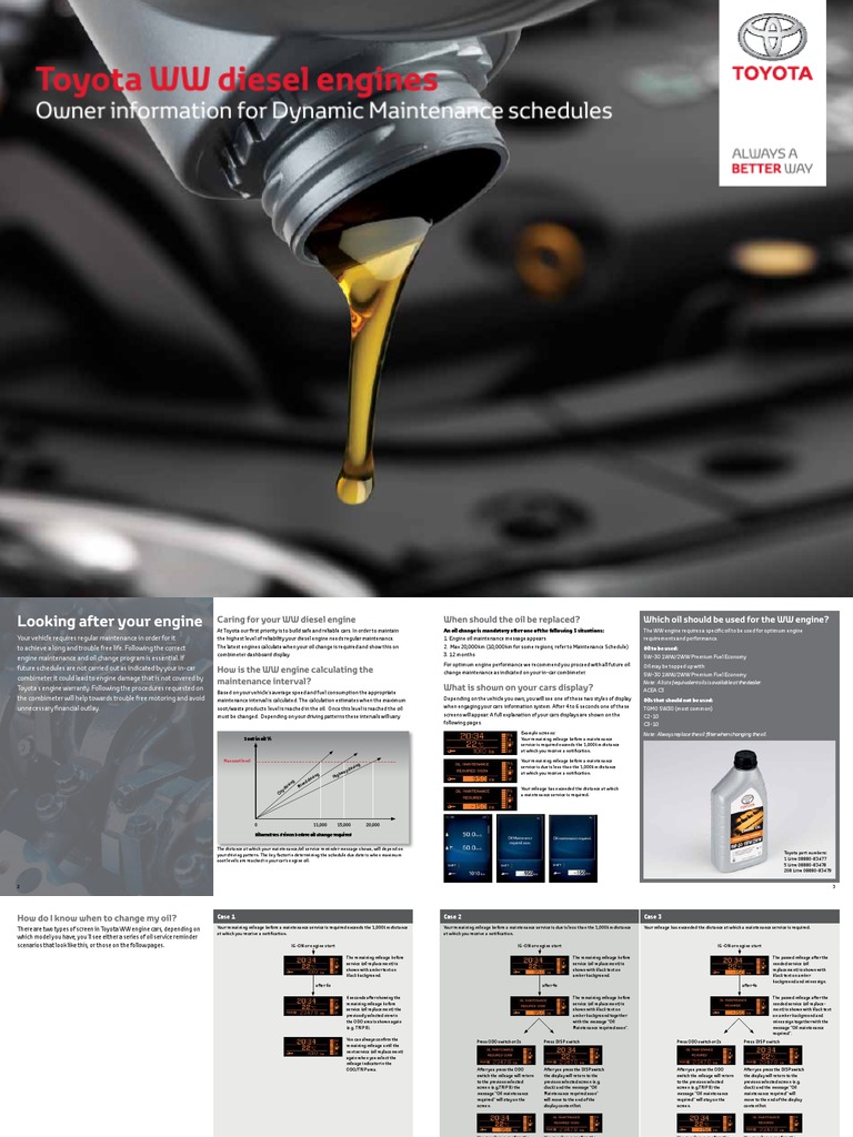 WW Engine Maintenance Leaflet V11 (1) (1) Tcm11753988 PDF Motor