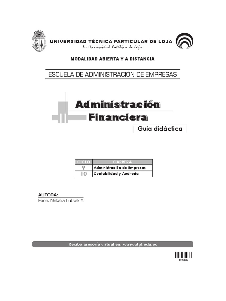Guía Didáctica de Finanzas para Estudiantes | PDF | Compartir (Finanzas ...