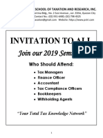 Seminars 2019 CPD