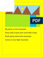 Mountain Party 6-9pm High Location