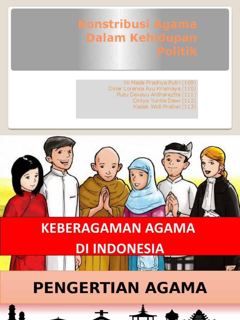 Luar Biasa Poster Keberagaman Agama Di Indonesia - Koleksi Poster