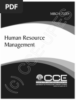 MBCH732D Human Resource Management PDF