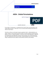 Astrodynamics: ASD4: Orbital Perturbations