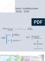 Democràcies I Totalitarismes 1918 - 1939 (Feixisme)