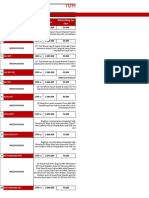 TOYOTA POINT MOTORS PRICE LIST