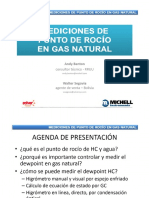 MEDICION DE PUNTO DE ROCÍO EN GAS NATURAL