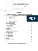 UOT JOB App Form PDF