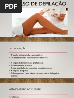 curso de depilação