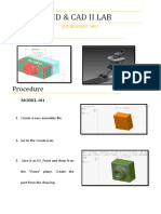 MD & Cad Ii Lab: Objective