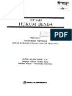 Intisari Hukum Benda Menurut Burgerlijk Wetboek Oleh Surini Ahlan Sjarif S H Penerbit Ghalia Indonesia PDF