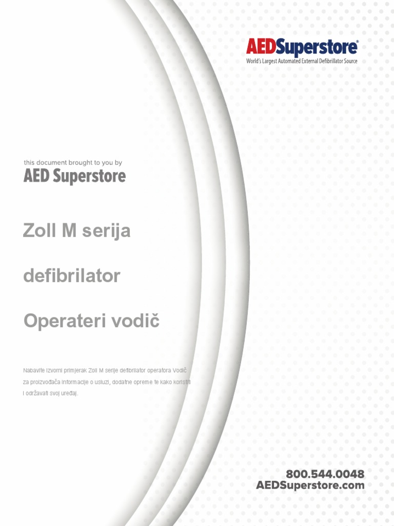 Zoll M Series Defibrillator Manual English PDF