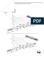 TM135 Eje Delantero Despiece