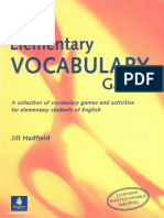 3 Elementary VOCABULARY Games PDF