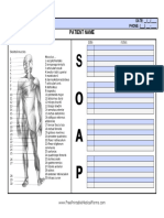 SOAP Note With Body PDF
