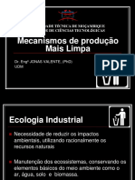 Aula 1-Mecanismo de Produção Mais Limpa