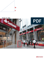 Banco Santander Chile 3Q18 Earnings Report: October 31, 2018