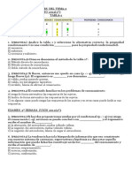 Preguntas Cortas Pensamiento y Lenguaje