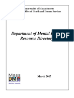 Mass DMH Resource Directory MARCH 2017
