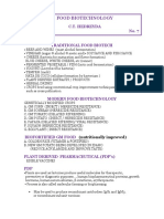 MBB 1 Handout 7 Biotech Cuisines PDF