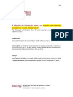 E. Dussel A Filosofia Da Libertação Frente Aos Estudos Pós-Coloniais